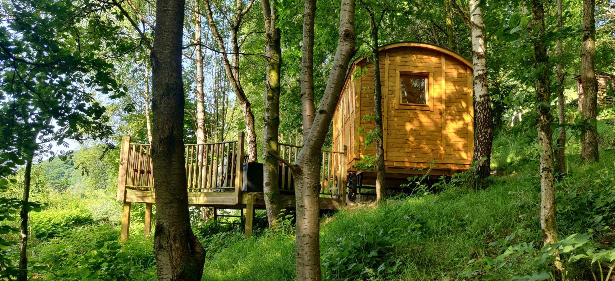 Pike'S Cabin In The Woods Hebden Bridge Eksteriør bilde