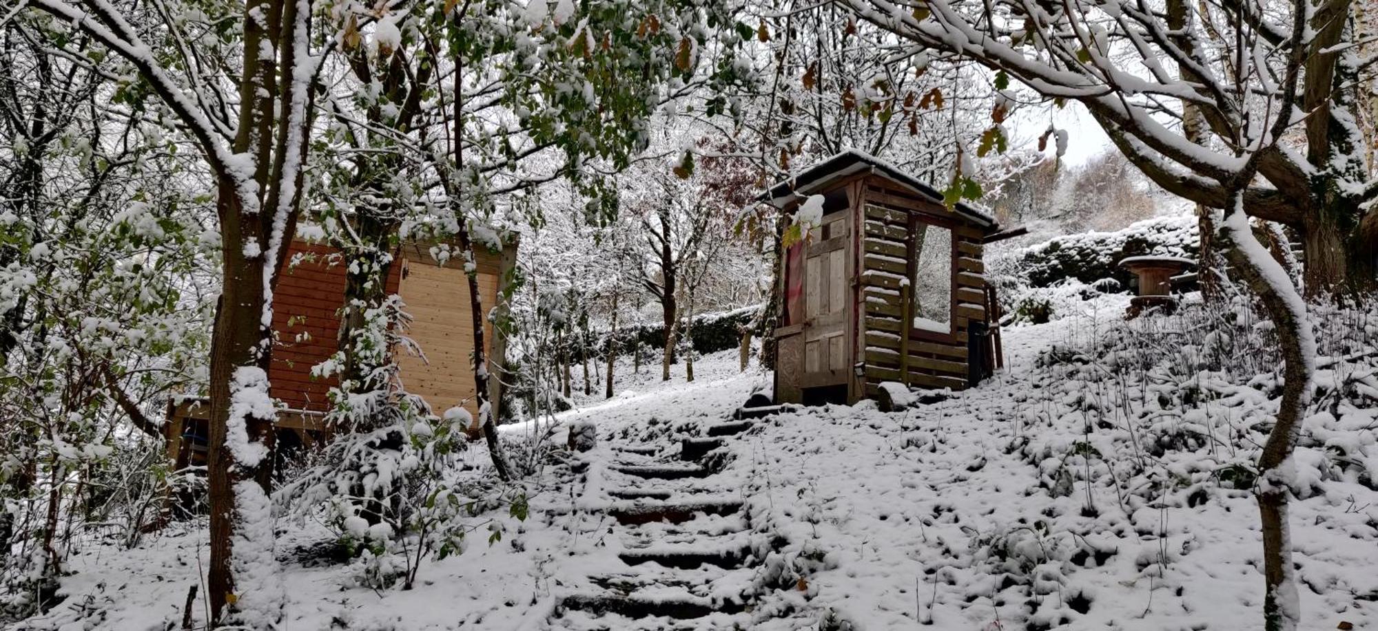 Pike'S Cabin In The Woods Hebden Bridge Eksteriør bilde